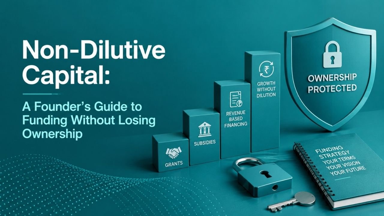 Non-Dilutive Capital: A Founder’s Guide to Funding Without Losing Ownership