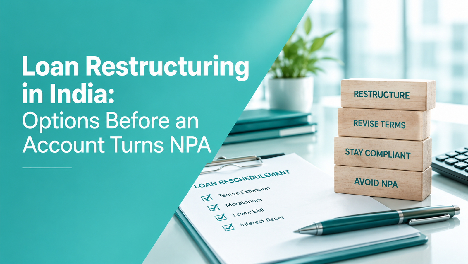 Loan Restructuring in India: Options Before an Account Turns NPA