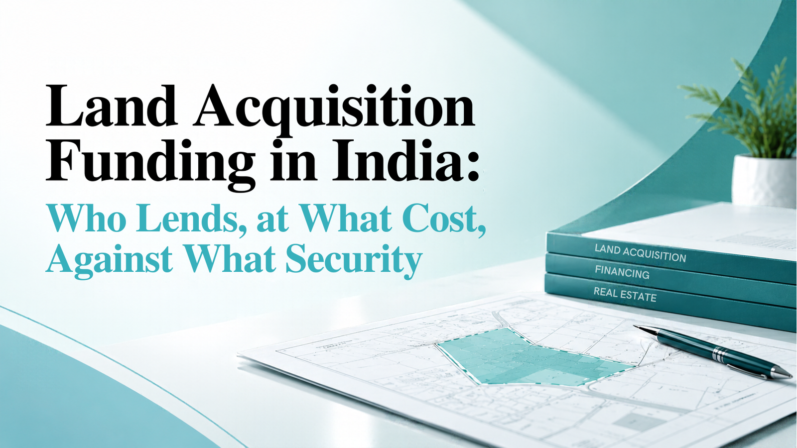 Land Acquisition Funding in India: Who Lends, at What Cost, Against What Security